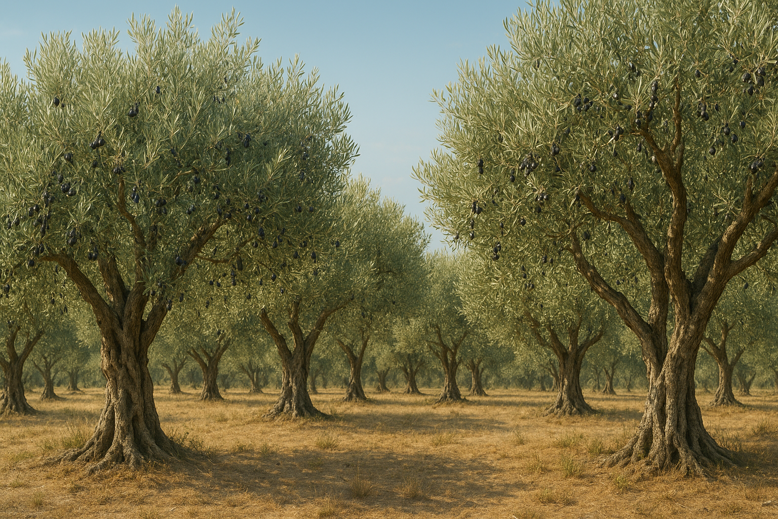 Olive trees in Greece